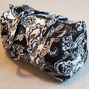 Vera Bradley Midnight Paisley small duffel